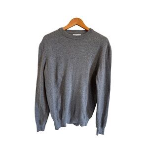 Zara Men's Gray Crewneck Sweater
